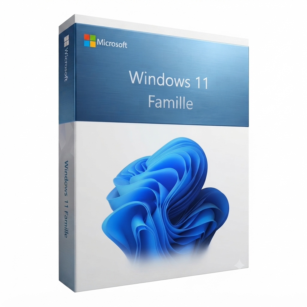 Windows 11  Famille - Clé d'Activation Licence Permanente Ma clé Informatique